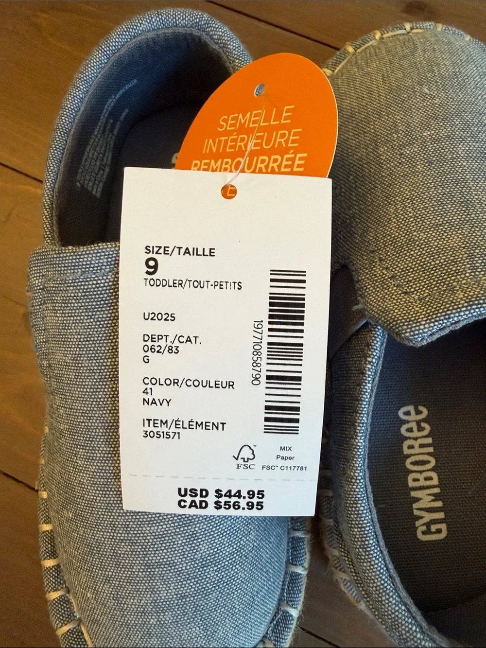 Gymboree Blue Slip-On Casual Shoes